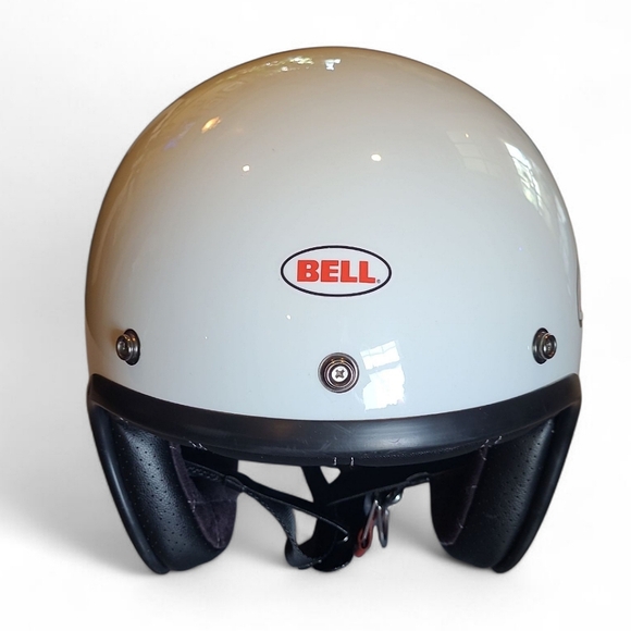 Men's Bell Custom 500 WFO Roland Sands Edition Gloss White Motorcycle Helmet Lg - Picture 3 of 16